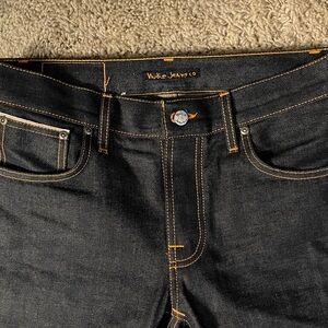 Nudie Jeans Men's Dark blue/black Straight Jeans